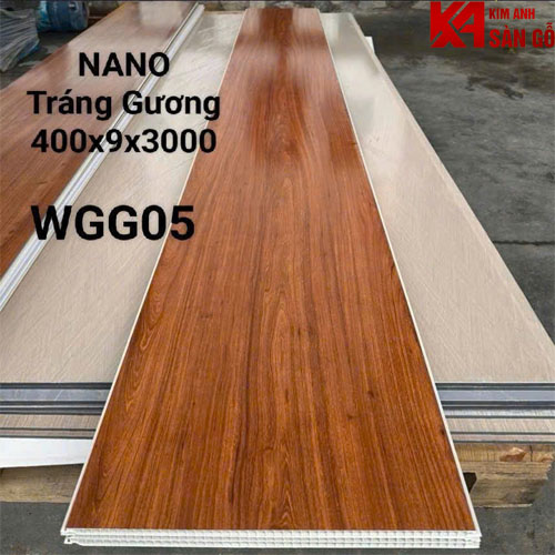 Tấm Ốp Tường Nano Tráng Gương 9mm GR-WGG05